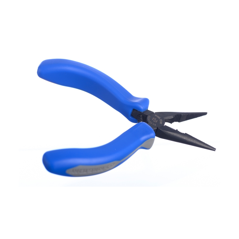 Foto Mini Alicate Tipo Telefone Bico Reto 5 - Código 6314-05 - KING TONY