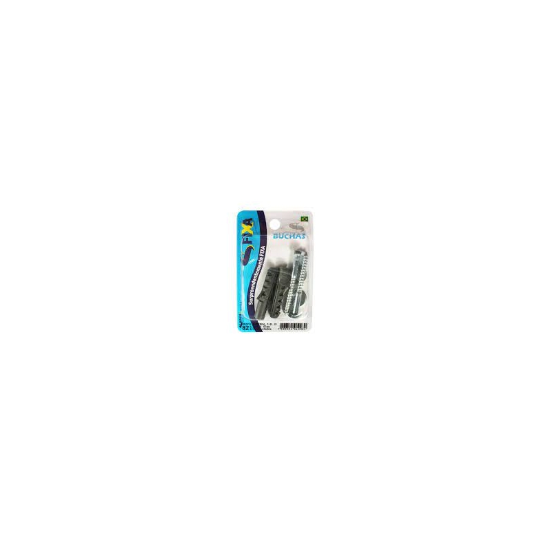 Foto Cartela com Parafuso Rosca Soberba 1/4 X 60 com bucha 10 PL - SFIXA 0821-02