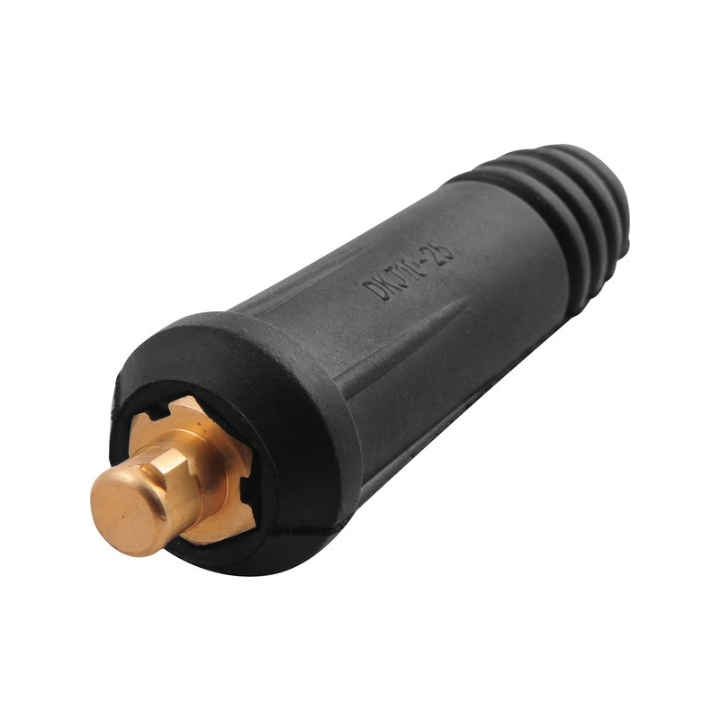 Foto CONECTOR ENGATE RÁPIDO 9MM MACHO p/ PARA CABO DE SOLDA - CÓDIGO 68.49.160.010 - VONDER