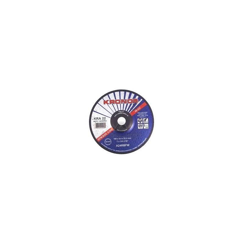 Foto Disco corte 12X1/8X5/8 (300X3,2X15,8) KRONOS DCA-22