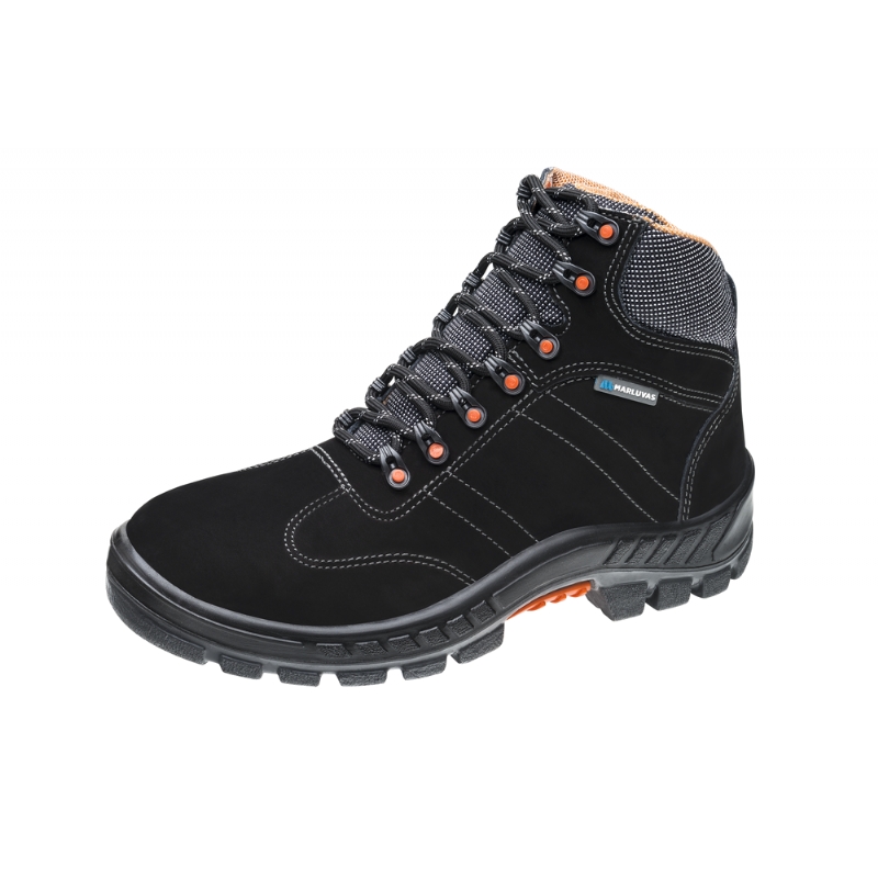 Foto Bota Cadarço Couro Nubuck Preto N38 75Bpr29-MSC-BP Marluvas 700347-38