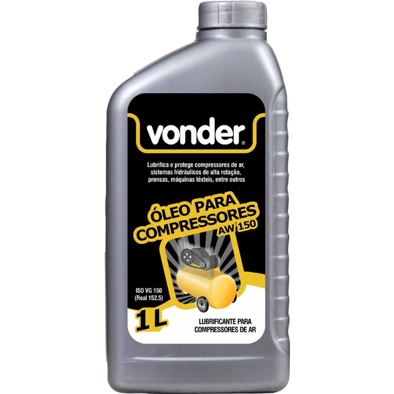 Foto Óleo Para Compressores AW150 1 L Vonder 5129150000