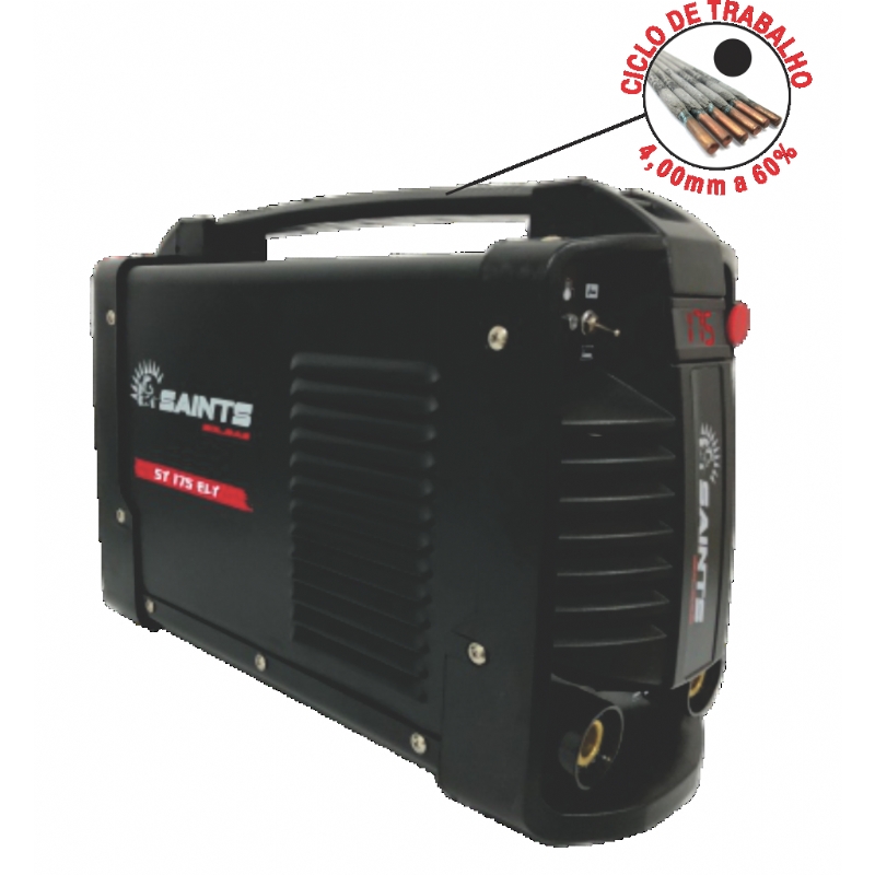 Foto INVERSORA DE SOLDA SAINTS ST 175 ELT/MMA/TIG 127/220V