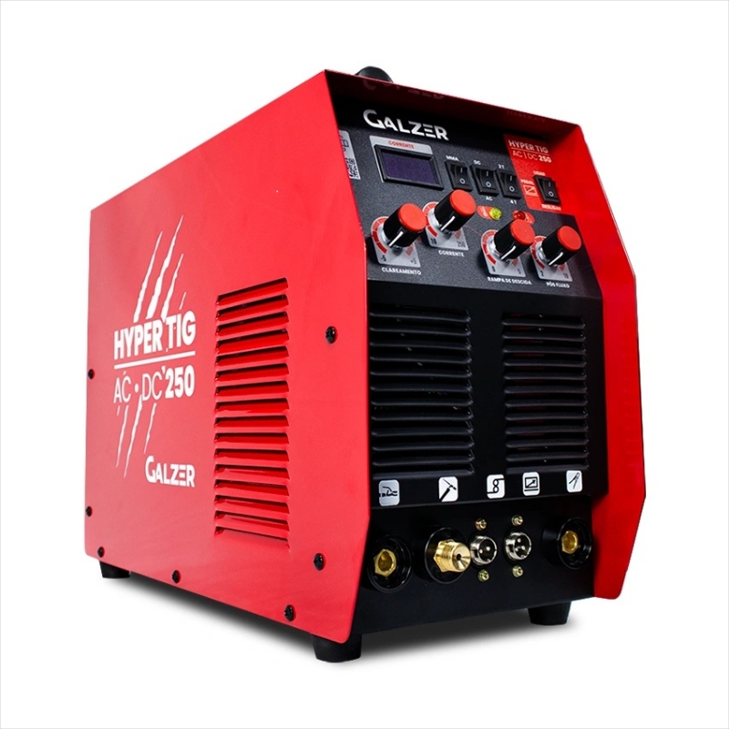 Foto Inversora De Solda Hiper TIG 250A 220V AC/DC Galzer 1435