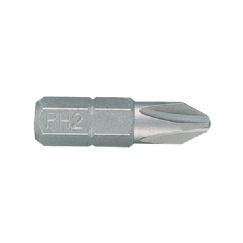 Foto BITS INTERCAMBIÁVEL PHILLIPS 1/4 Nº 2 X 25MM KING TONY 102502P MG