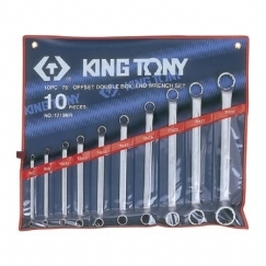 Foto JOGO DE CHAVES ESTRELA COM 10 PEÇAS - 6 X 7 A 30 X 32MM KING TONY 1710MR mg