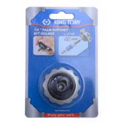 Foto CATRACA MANUAL PARA BITS INTERCAMBIAVEIS 1/4 KING TONY 2745 MG