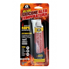 Foto SILICONE BOND ACÉTICO VERMELHO ALTA TEMP. 50G GARIN SAV-050