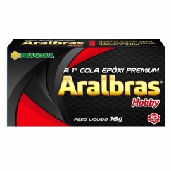Foto Cola Epoxi Premium 16G Aralbras